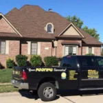 beautiful home with new roof after contractors replaced old one